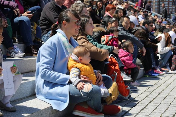 Cherry Blossom Festival Changes/Arrangements Start Tonight Last year, enjoying music and dance on the steps in Four Freedoms Park...